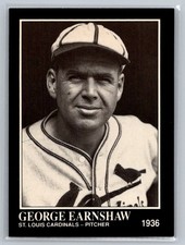 George Earnshaw 1991 Conlon Collection TSN St. Louis Cardinals 88