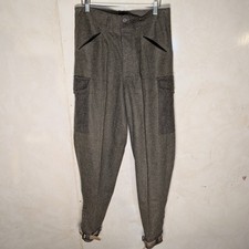 WW2 Army Pants Trousers 34x32 Swedish M39 Wool Cargo Military Original Issue Vtg
