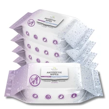 Nurture XL Antibacterial Body & Hand Wipes | Alcohol-Free Antiseptic Wet Sanitiz