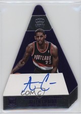 2013 Panini Preferred Panini's Choice Rookies Purple 19/25 Allen Crabbe Auto 0b2