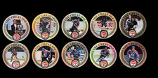'94 Coca Cola The Great One Lot of 10 Wayne Gretzky The World Pog Federation POG