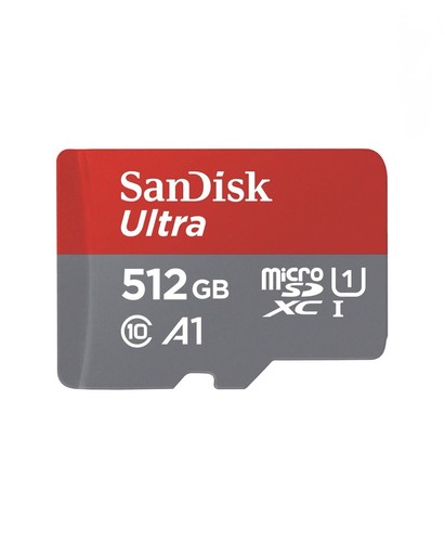 SanDisk Ultra 512GB Class 10 - microSDXC UHS-I Memory Card with SD Adapter...