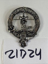 Scottish MacIntyre Clan Crest badge Kilt Scotland 62 Pin-Back 21D24