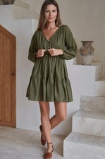 Positano Linen Mini Dress (Sale)