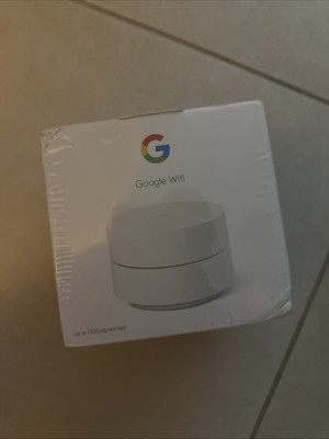 Google Wifi Whole Home Wi-Fi System - White (GA02430-US) NEW SEALED