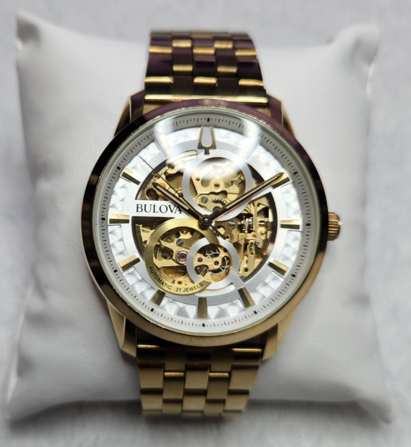 Beautiful Bulova Sutton - Automatic Skeleton Watc… - image 1