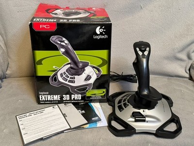 Logitech Extreme 3D Pro Joystick USB Flight Stick Complete in Box PC