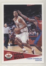 2001-02 Fleer Shoebox Collection Retail Footprint Tyson Chandler #179 0q3