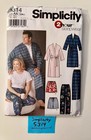Simplicity 5314 Women’s & Men's Pants, Shorts, Robe, Sz Small, Cut — photo 1