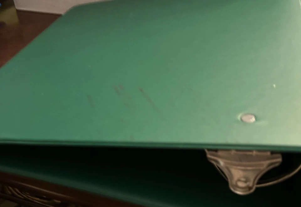 "Cuaderno Avery Dennison Heavy Duty 3"" EZD anillas verde 2 bolsillos" Foto 3 de 4