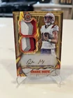 2024 Topps Resurgence Drake Maye RPA 4-Color Patch Gold Lava /50 Patriots