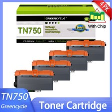 4PK TN750 TN720 Black Toner Cartridge For Brother MFC-8710DW HL-5450DW Printer