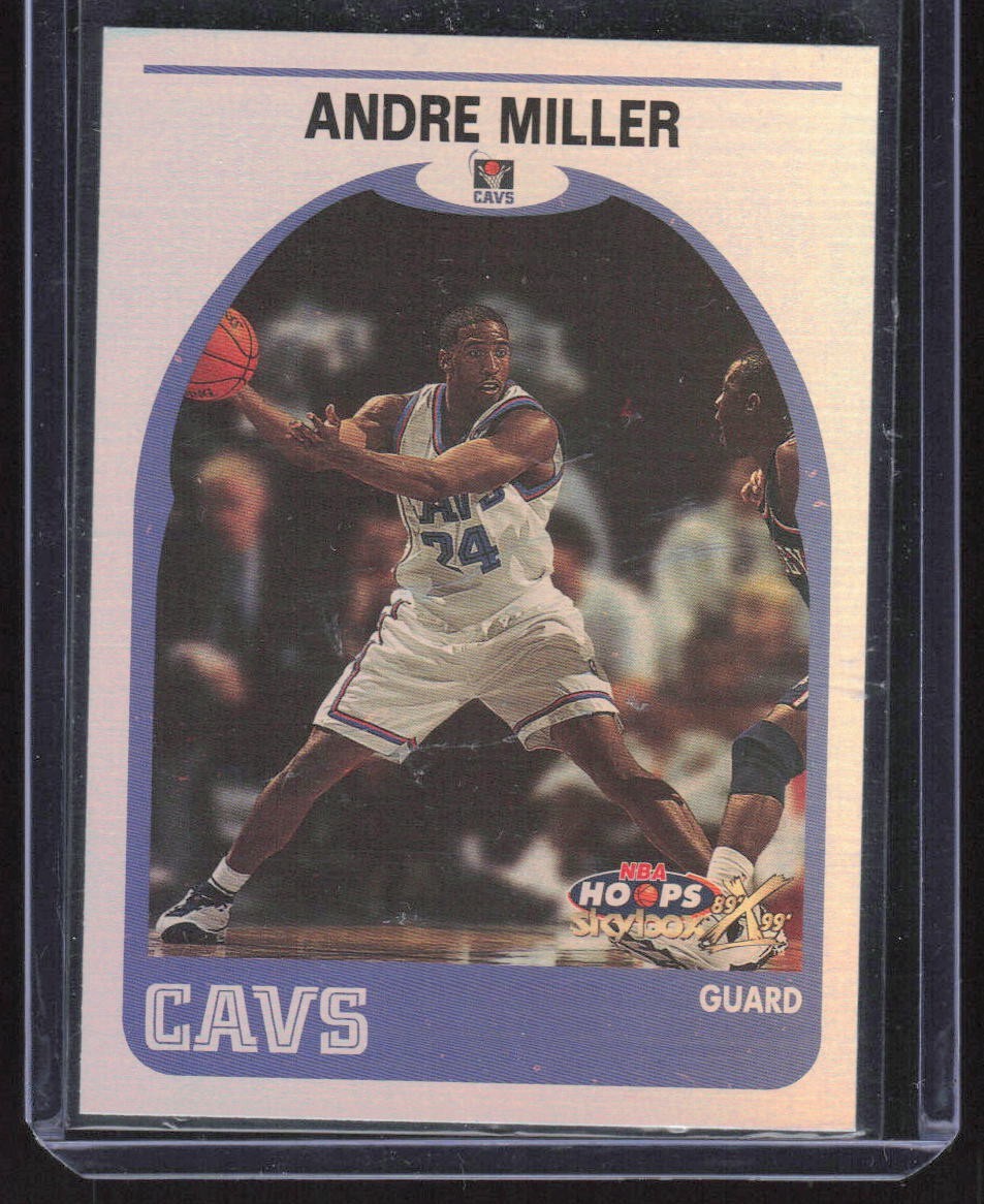 1999-00 Hoops Decade Andre Miller RC #4 Hoopla Plus Refractor Rookie
