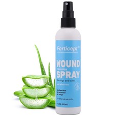 Hot Spot Spray for Dogs Cats  Horses, Itch Relief Wound Cleanser with Aloe V...