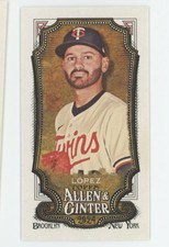 2024 Topps Allen & Ginter Base Mini Pablo Lopez Minnesota Twins #321