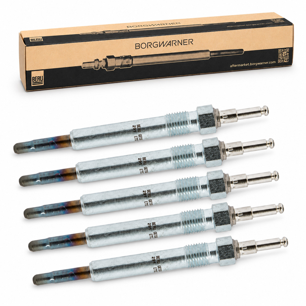 5 Beru GN860 Glow Plug for Mercedes W124 E300D W202 C250D C220D OM606