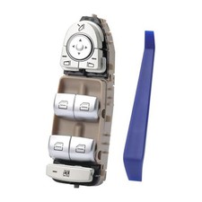 Master Power Window Switch Front Left Driver Side Compatible with 2015-2018