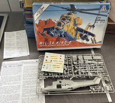 Italeri Mil-24  Hind D, Kampfhubschrauber Bau...