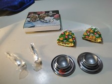 WMF 2 Eierbecher Frühstücks-Set 2 Eierlöffel, 2 Eierwärmer