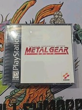 Metal Gear Solid PS1 Black Label Sony PlayStation 1 1998 No Manual