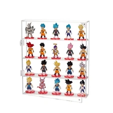 Acrylic Display Case for Mini Funko Pop Figures, Clear Wall Mounted or Deskto...