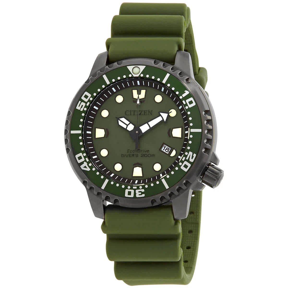 Citizen Promaster Green Dial Men's Watch BN0157-11X
