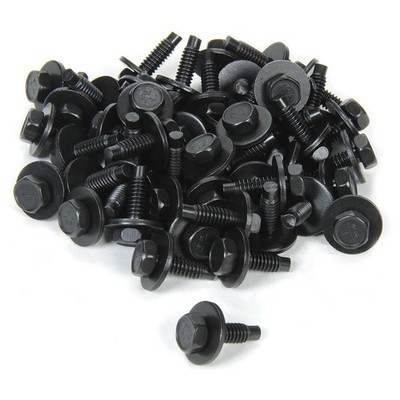 ALLSTAR PERFORMANCE Body Bolt 3/4in 50pk Black