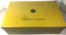 Vintage Bon Marche LARGE Box Seattle 1960's Store Boots/Dress Size 18"x11"x5"