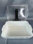 Vintage Pyrex Amish Butterprint Casserole Dish 0503  1.5 Qt With Lid