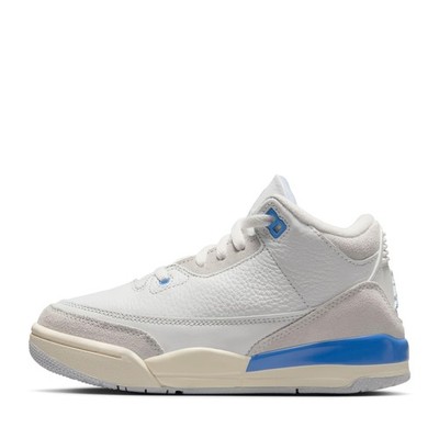 Air Jordan Kids' 3Retro Sneakers - White/Blue/Blue/Photon/Pure