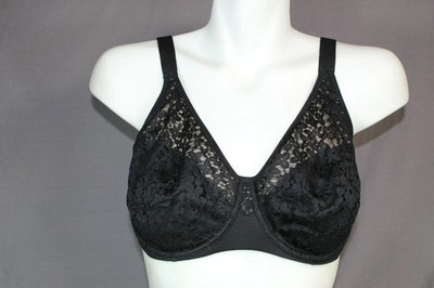 Chantelle Group 13F1 Norah Seamless Comfort Full Coverage Bra 32H black