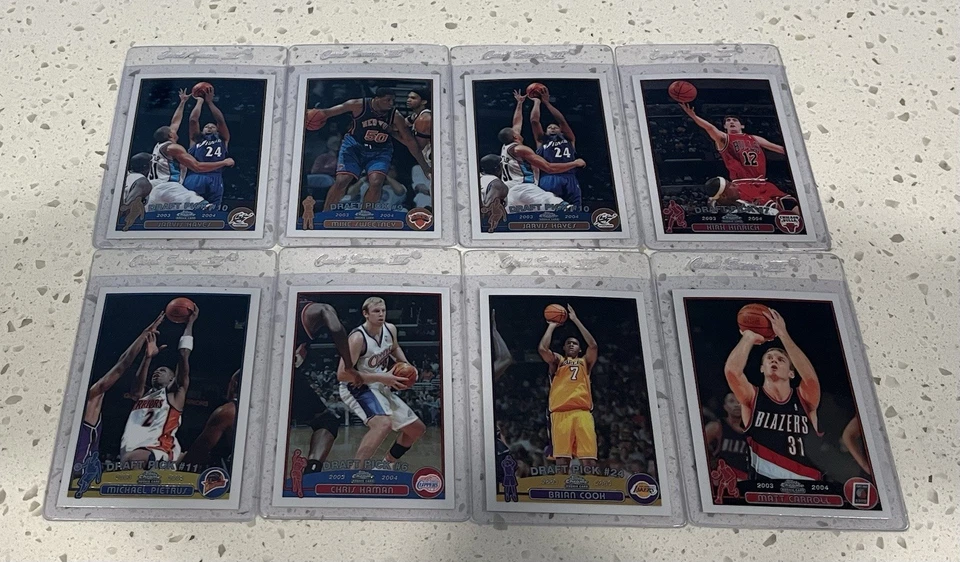 2001-2004 Topps Chrome Rookie Basketball Lot-113 Cards - Image 2 of 4