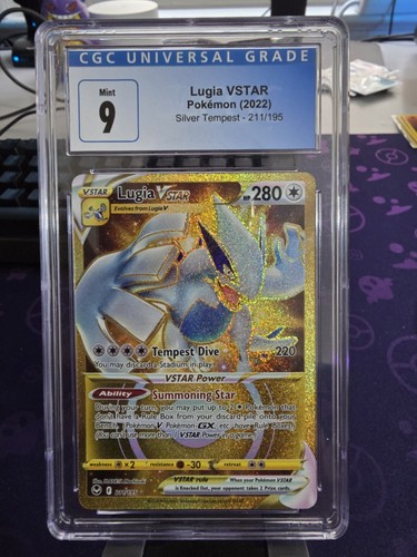 Lugia VSTAR graded CGC 9 for sale on eBay