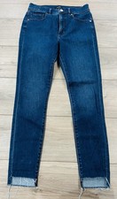 Express Women's High Rise Skinny Jeans Size 6R Dark Wash