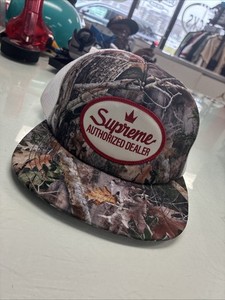 応援グッズ Supreme Authorized Dealer 5-Panel Camo Supreme Camo 5-Panel Hat