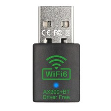 900Mbps USB WiFi Bluetooth Adapter 2 in 1 Dual Band 2.4G/5GHz Wi-Fi Dongle 9711