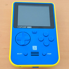 Hyper Mega Tech Evercade Capcom Edition Handheld System Blueyellow W Case Hyper Mega Tech Evercade Capcom Edition Handheld System Blueyellow W Case