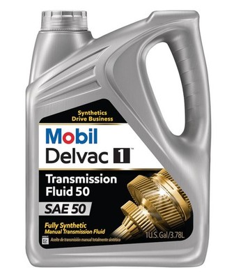 Mobil 1 122208 MOBIL DELVAC SYNTHETIC TRANS FLUID 50 - 4X1GA.