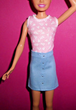 %***Creatable Mattel,Barbie Skipper Kleidung*Shirt,Rock***%