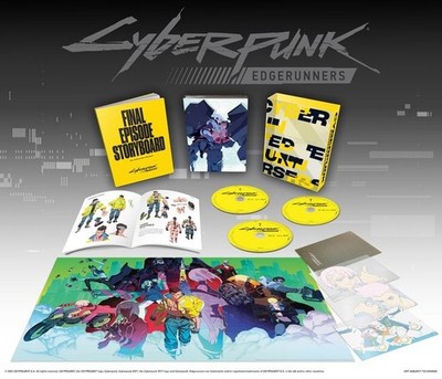 🔥Cyberpunk Edgerunners Complete Blu Ray Limited Edition Box Set