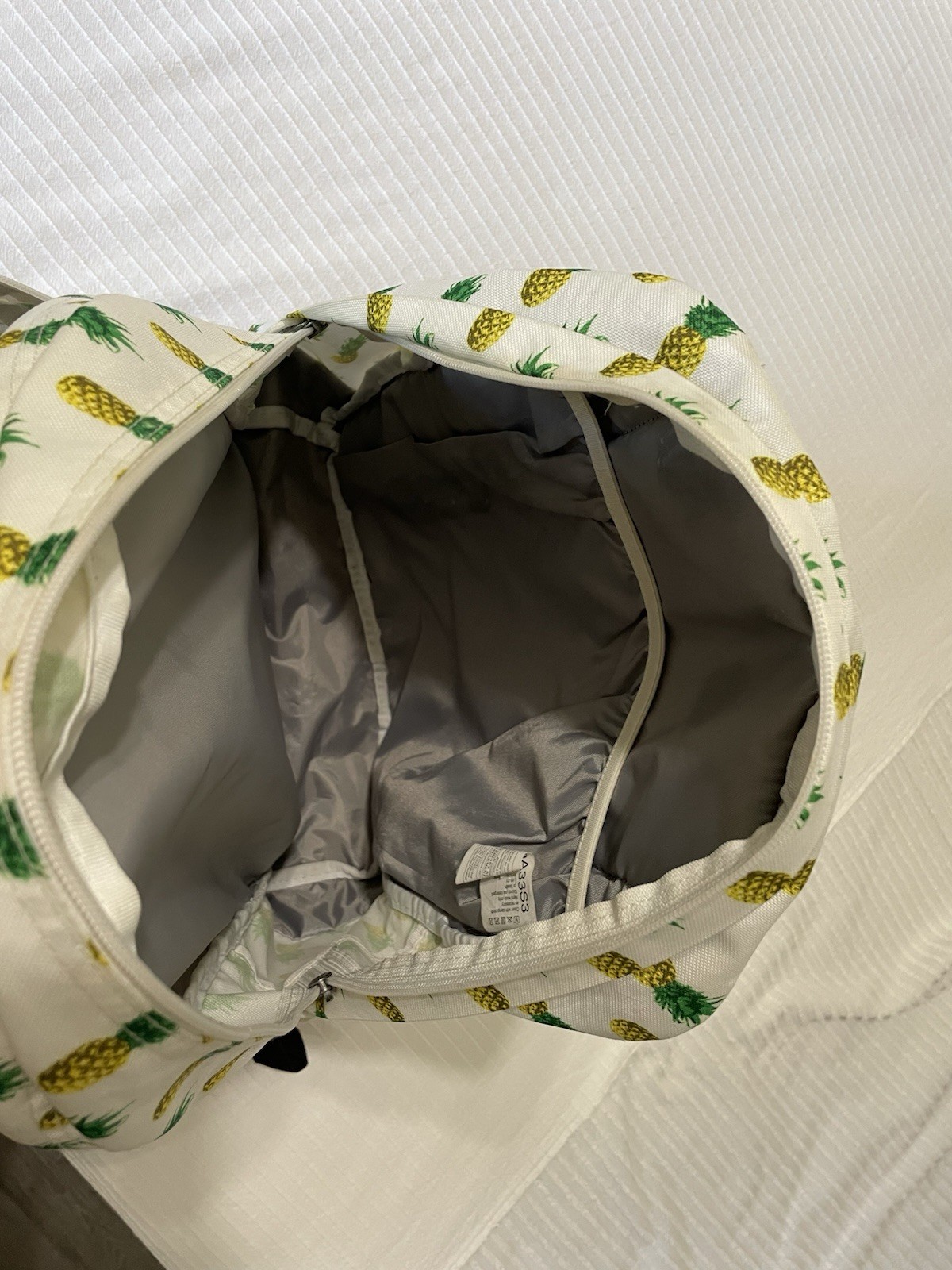 TransJansport Large Backpack-Pineapple Leather De… - image 10