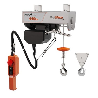 Pro-A Series Electric Wire Rope Hoist 40 ft. Upper and Lower 440lb 110V Prowinch