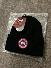 Canada Goose Black Beanie Hat