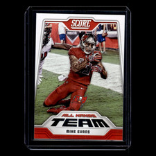 Mike Evans #9 2018 Score All Hands Team Tampa Bay Buccaneers Football Card NFL