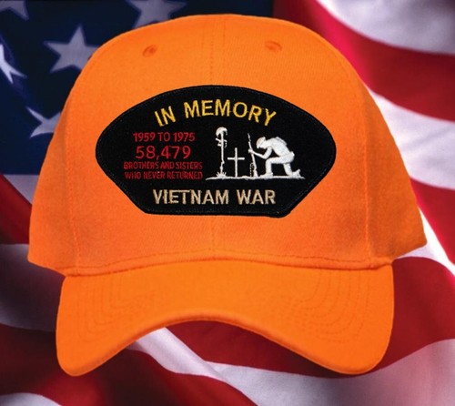 IN MEMORY 58479 POW KIA VIETNAM HAT PATCH CAP MARINE ARMY NAVY AIR FORCE USCG - Picture 8 of 26