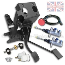 Ford Cortina Mk1/2 Plus Lotus Top Mounted Cable Pedal Box Kit – Direct Swap