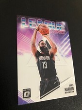 James Harden “League Leaders” Insert 2018-19 Panini Donruss Optic Basketball