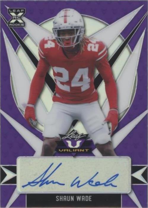 2021 Leaf Valiant Shaun Wade #BA-SW1 - 1 of 2