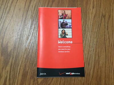 Verizon Wireless Quick Reference Guide    Booklet Manual