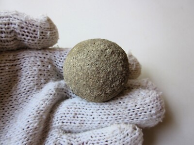 very rare perfect artefact ancient roman BALLISTA CATAPULT SHOT - Ulpia Eskus.